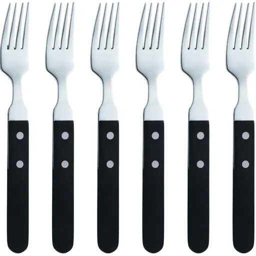 Amefa 6-dielna súprava steakových vidličiek Pizza