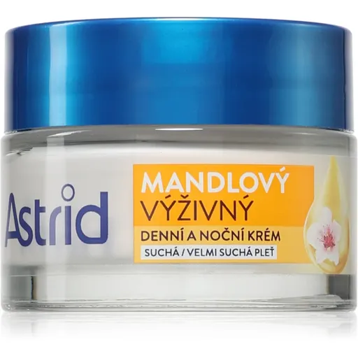 Astrid Nutri Skin výživný mandľový krém pre suchú až veľmi suchú pleť 50 ml