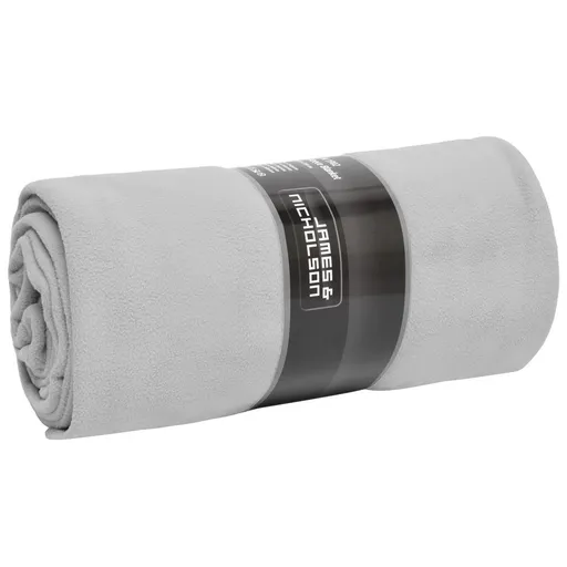 James & Nicholson (Daiber) Veľká fleecová deka JN1902 - Strieborná