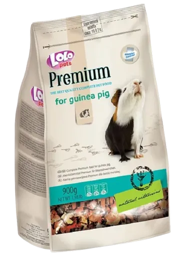 LOLOPETS prémiové krmivo pre morčatá 900g