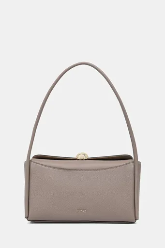 Kožená kabelka Furla Nicole M Boston Bag