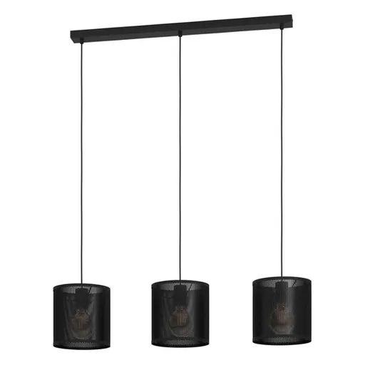 Závesné osvetlenie Eglo MANBY čierna 43796