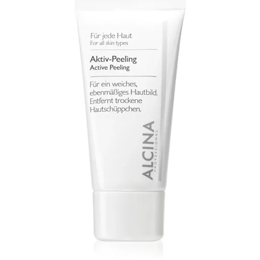Alcina For All Skin Types aktívny peeling pre jemnú a vyhladenú pleť 50 ml