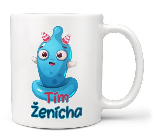 Hrnček Tím ženícha – ochrana