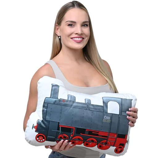 Tvarovaný vankúš Lokomotíva (Velikost: XXL)