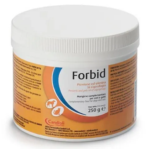 Forbid doplnkové krmivo pre psov a mačky k zabráneniu požieraniu výkalov 250g