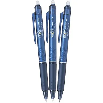 PILOT FriXion Clicker 05 / 0,25 mm, navy modrá – balenie 3 ks (BLRT-FR5-BB-S3)