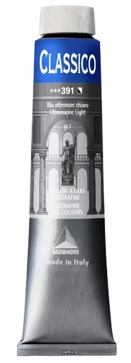 MAIMERI CLASSICO - Extra jemné olejové farby M0324391 - ultramarine light, 0,2 L