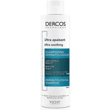 VICHY DERCOS ULTRA Sensitive šampón mastné vlasy 200ml