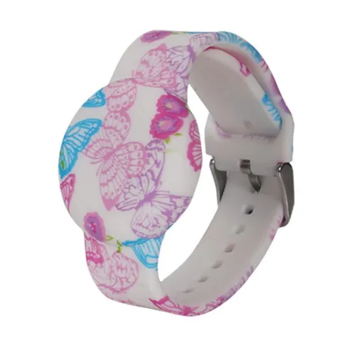 ART Silikónový remienok pre Apple AirTag BUTTERFLIES