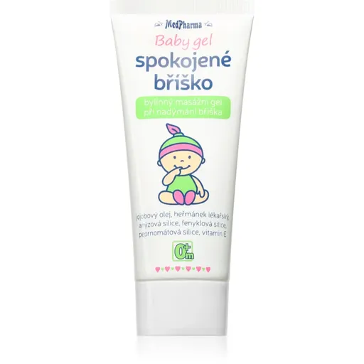 MedPharma baby gel Spokojené bříško masážny gél pre deti od narodenia 100 ml