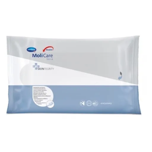 MOLICARE Skin napustené umývacie rukavice 8 kusov