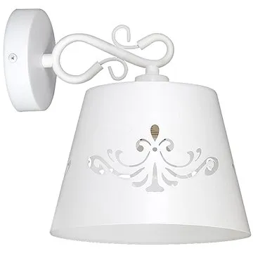 Rabalux – Nástenné svietidlo 1× E14/40 W/230 V biele (82855)