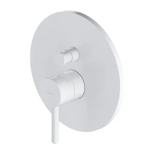 OMNIRES - Y podomietková sprchová a vaňová batéria, prvok na omietku, matná biela Y1235ROWM