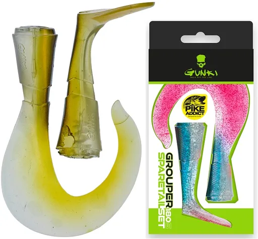 Gunki náhradné chvostíky grouper s neo ayu 14 cm