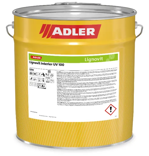 ADLER LIGNOVIT INTERIOR UV 100 - Lazúra s UV ochranou 4 l lignovit interior - prírodný