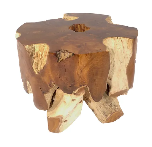 DEOKORK Teakový stolík BRANCH II