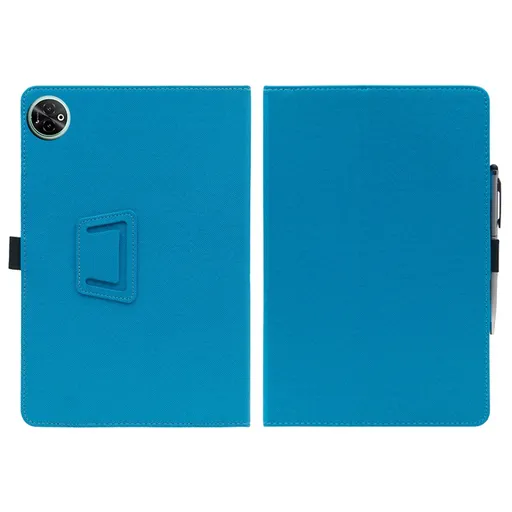 CLEVER Zaklápacie puzdro pre Doogee Tab E3 Max svetlomodré
