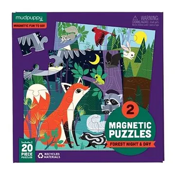 Magnetické puzzle – Les (9780735360488)
