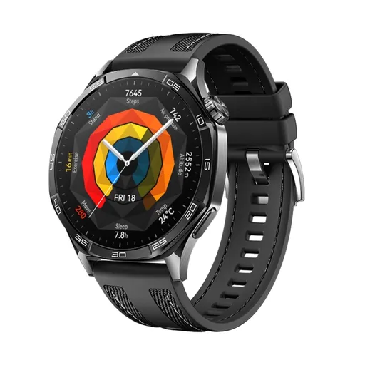 HYBRID Vymeniteľný remienok pre Huawei Watch GT 5 Pro 46mm / GT 6 Pro 46mm čierny