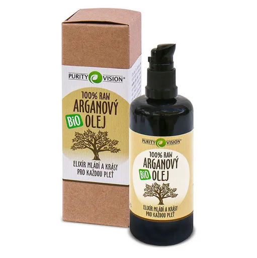 PURITY VISION Raw Bio Arganový olej 100 ml