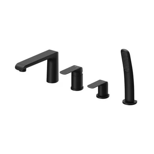 Ravak FLAT vaňová batéria čierna X070176