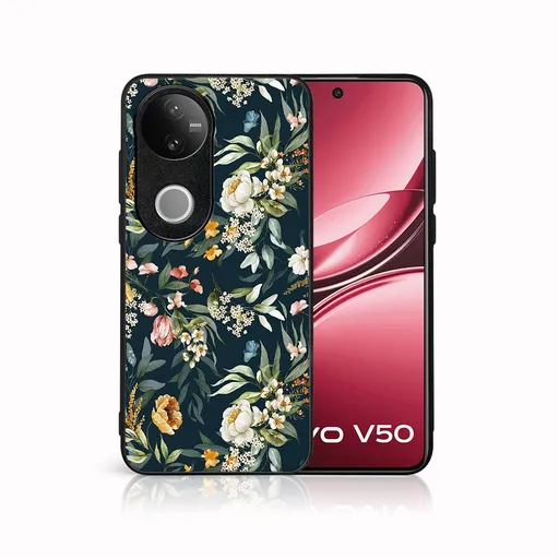 MY ART Ochranný kryt pre Vivo V50 5G FLORAL (158)