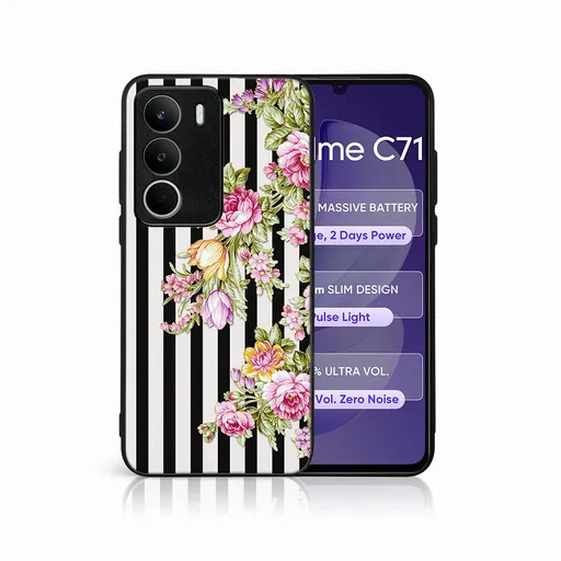 MY ART Ochranný kryt pre Realme C71 STRIPS (176)