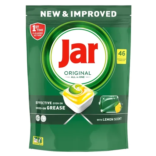 JAR Tablety do umývačky Original All-in-One Yellow 46 ks