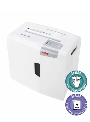 HSM skartovač ShredStar X5 White (veľkosť rezu 4, 5x30mm, DIN P-4 (3))