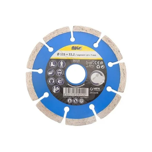 Diamantový Kotúč segmentový 115 mm PHT DKS115