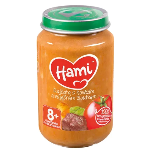 HAMI Paradajky s hovädzím a zemiakmi 200 g