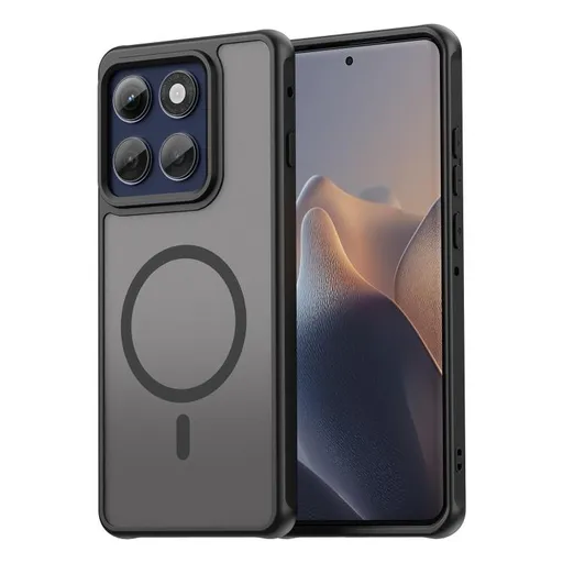 FANDUN MAGSAFE Ochranný kryt pre Motorola Edge 60 Pro čierny