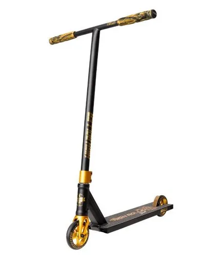 Freestyle kolobežka Story High Roller Stunt, Čierno-zlatá