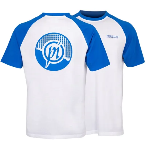 Preston innovations tričko lightweight white raglan t-shirt - xxxl