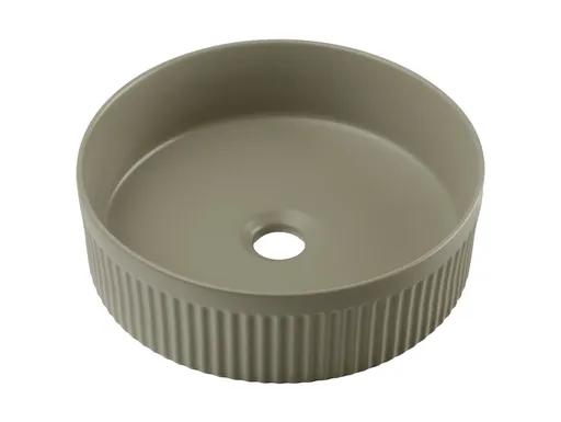 ArtCom Keramické umývadlo BEYOND 2 E-6565 | olivový mat 36 cm