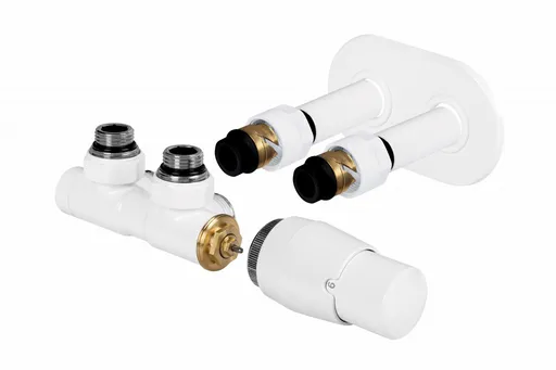 HOPA - TERM-SET-, stredový ventil Z4 - Farba - Biela, Variant - Pravá RDTERMSETRW