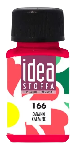 MAIMERI IDEA STOFFA - Farby na textil 166 - carmine, 60 ml