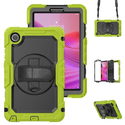 SOLID 360 Odolný obal pre Lenovo Tab One / Lenovo Tab K9 zelený