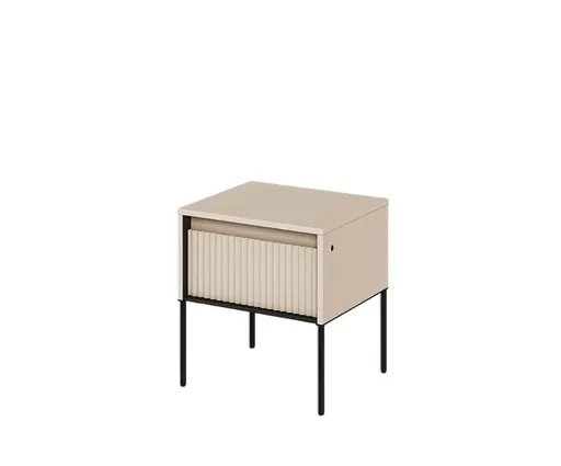 Dig-net nábytok Nočný stolík SWING TR-10 s LED osvetlením | béžová