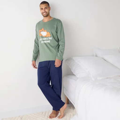 Pyžamo s potlačoudodávané v zladenom vrecku