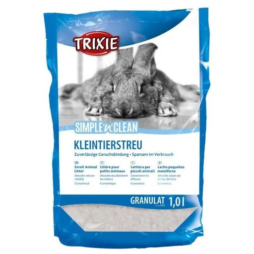 TRIXIE Simple'n'Clean silikátová podstieľka pre hlodavce 400g, 1000ml