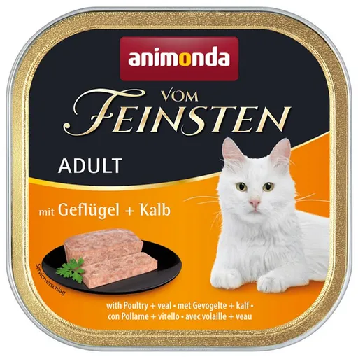 Animonda Vom Feinsten Adult hydina a teľacie 16 x 100 g