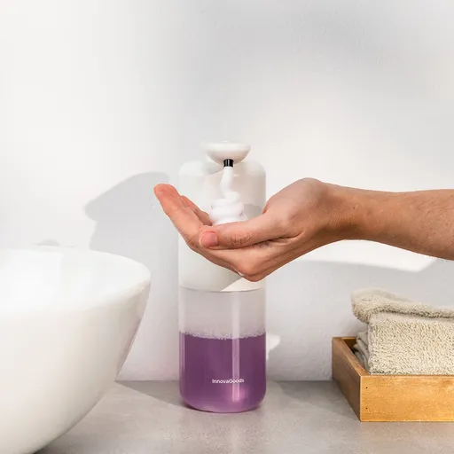 InnovaGoods Automatický plnitelný dávkovač pěnivého mýdla Bitefom