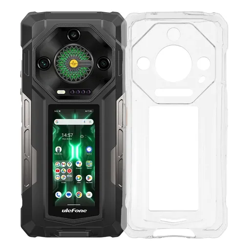 TPU Ochranný kryt pre Ulefone Armor 33 Pro priehľadný