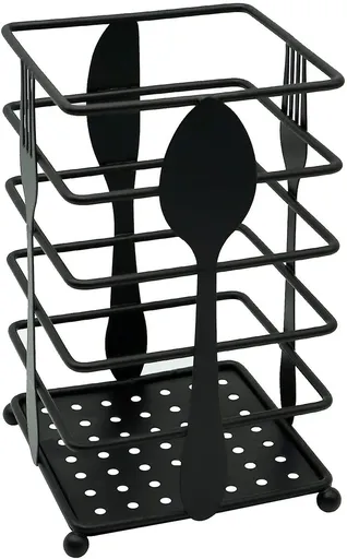 MAKRO - Stpjan na príbor pochrómovaný, 10 x 14,5 x 10cm