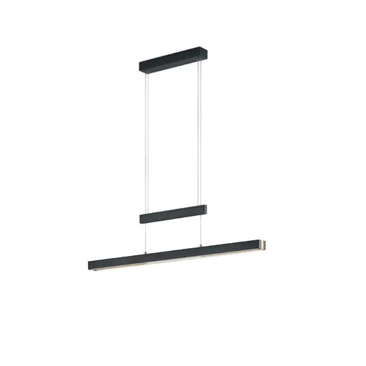 Trio Trajan led závesné osvetlenie čierna tr 375310502 TR375310502