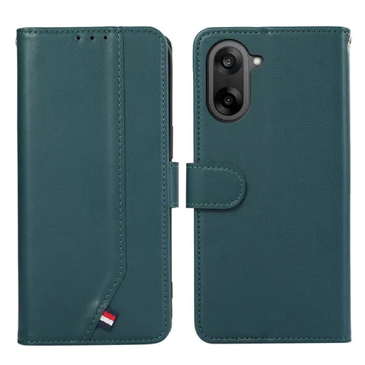 ABEEL DELICATE Peňaženkový obal OnePlus Nord CE 5 5G zelený