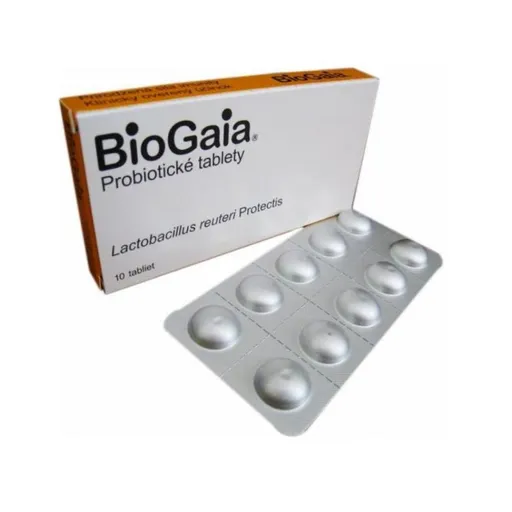 BIOGAIA ProTectis žuvacie tablety citrónová príchuť 10 ks