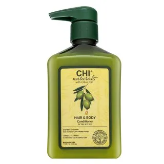 CHI Naturals with Olive Oil Hair & Body Conditioner kondicionér na vlasy a telo 340 ml
